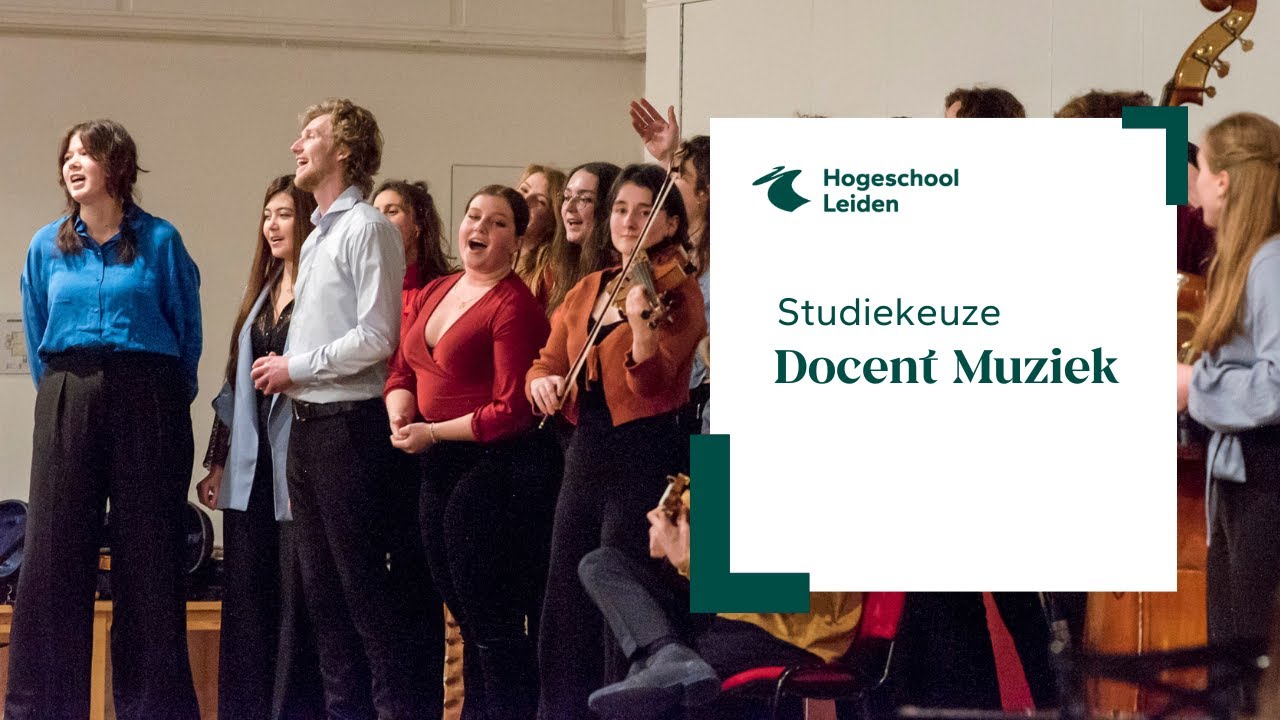Ontdekt de bacheloropleiding Docent Muziek | Hogeschool Leiden