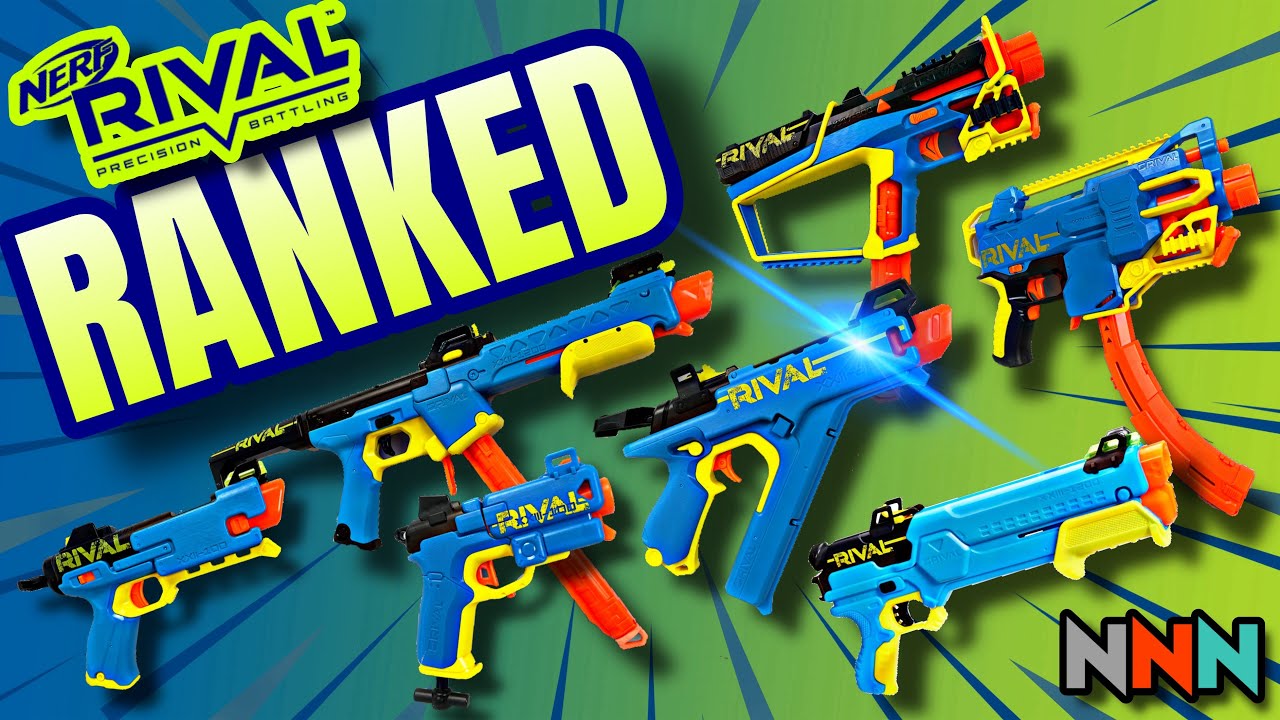 Nerf Rival AccuSeries Series | Overview And Ranking | Featuring Special Guests!