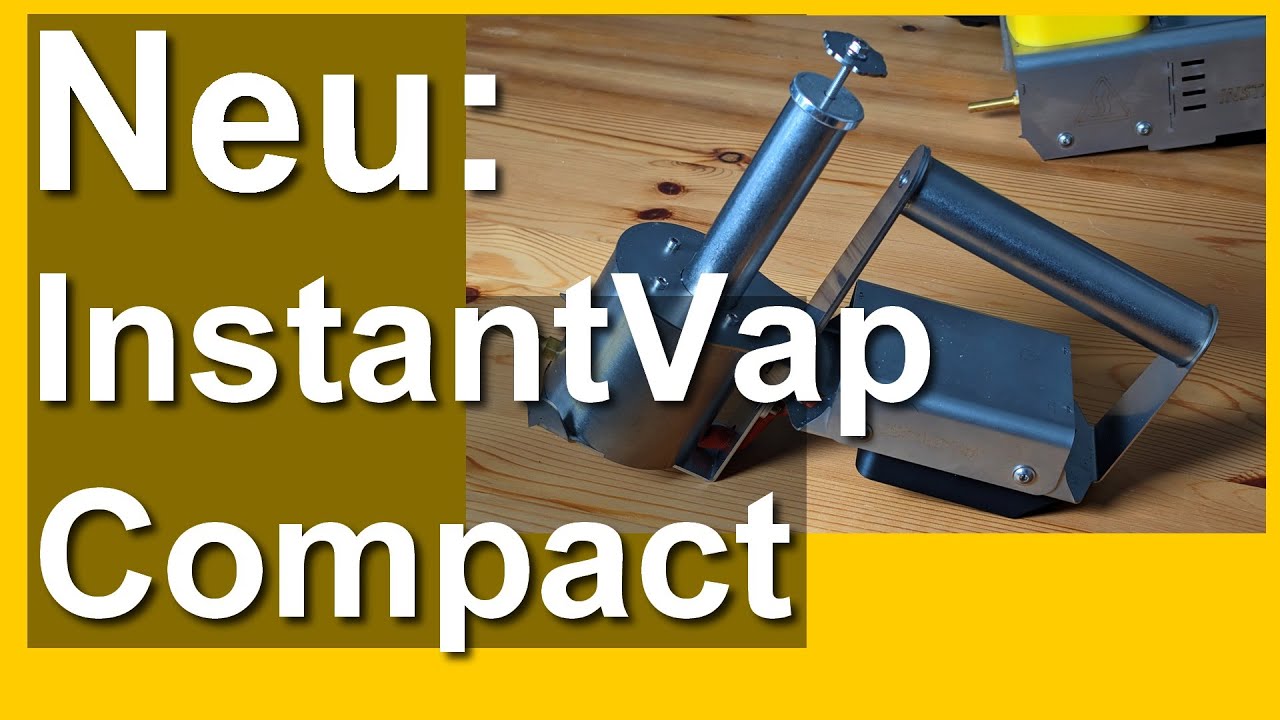 NEU: Markteinführung InstantVap 18V Compact - der neue Sublimator für das Verdampfen von Oxalsäure
