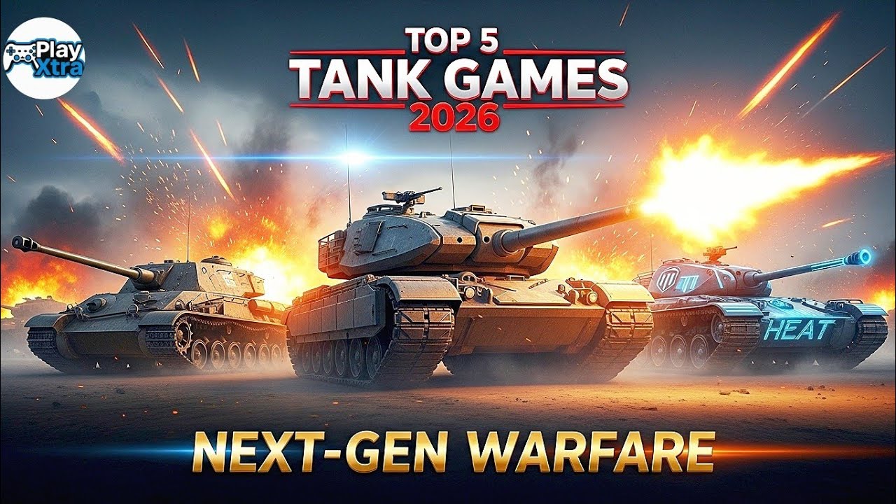 5 Upcoming Tank Games You CAN’T Miss in 2026 - PC, Xbox & PS5