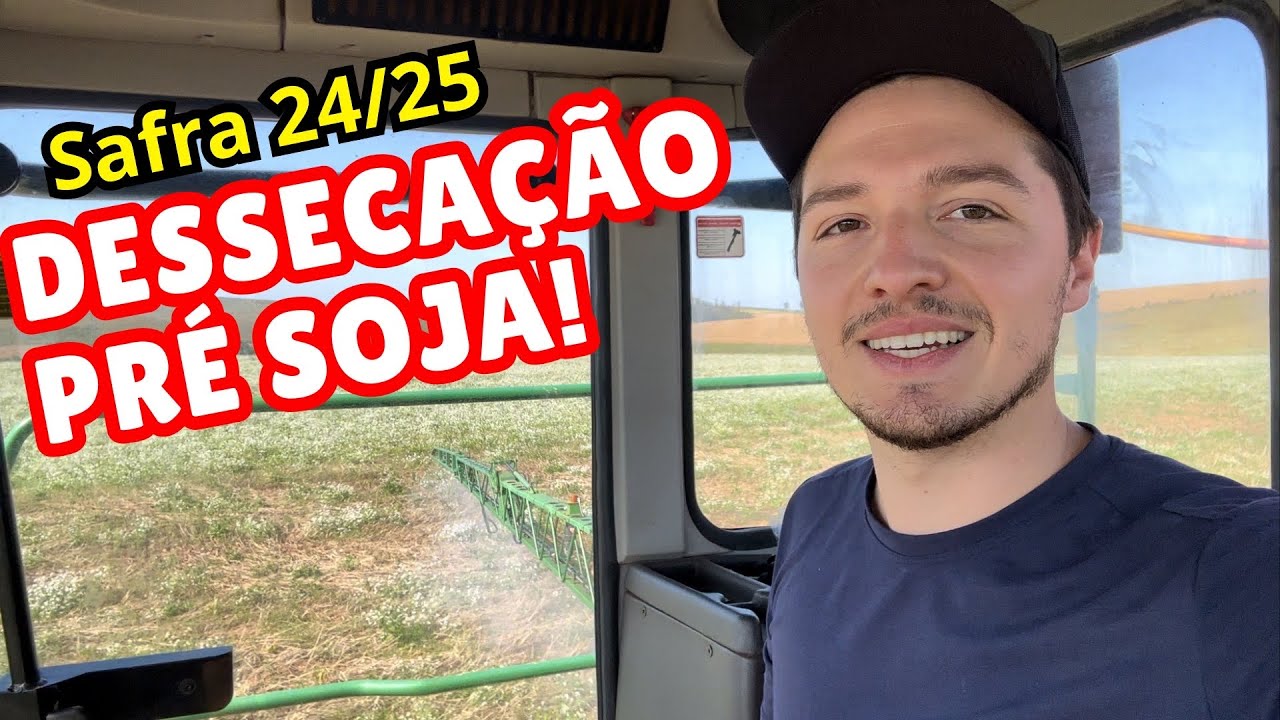 DESSECA&Ccedil;&Atilde;O SEM RESIDUAL - PR&Eacute; SOJA!!