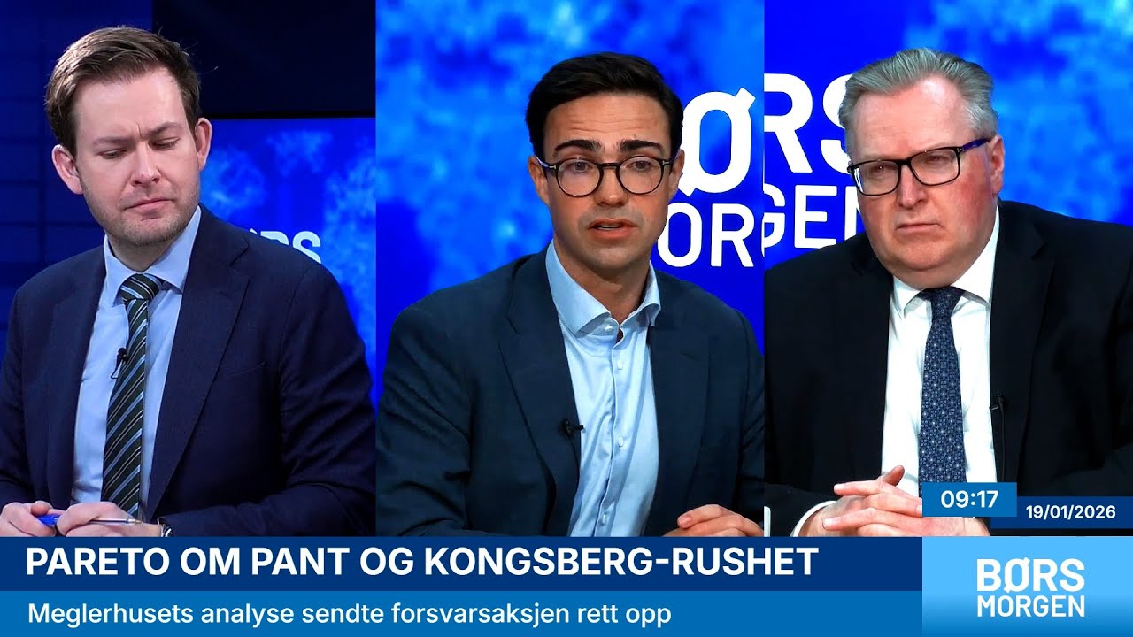 Pareto-analytiker om Kongsberg-løftet og hvorfor han tror på nye Tomra-kutt