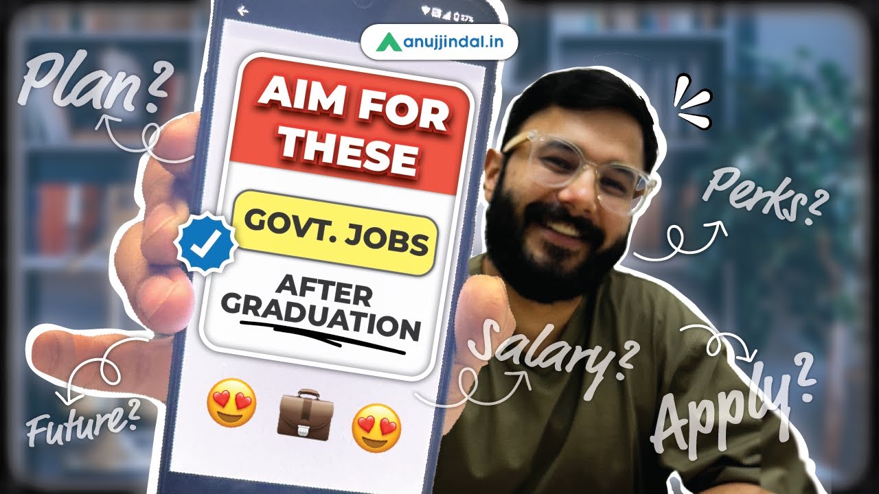 Best Govt Jobs for Graduates 2025 | High Paying Jobs | RBI Grade B | Work Life Balance | Anuj Jindal