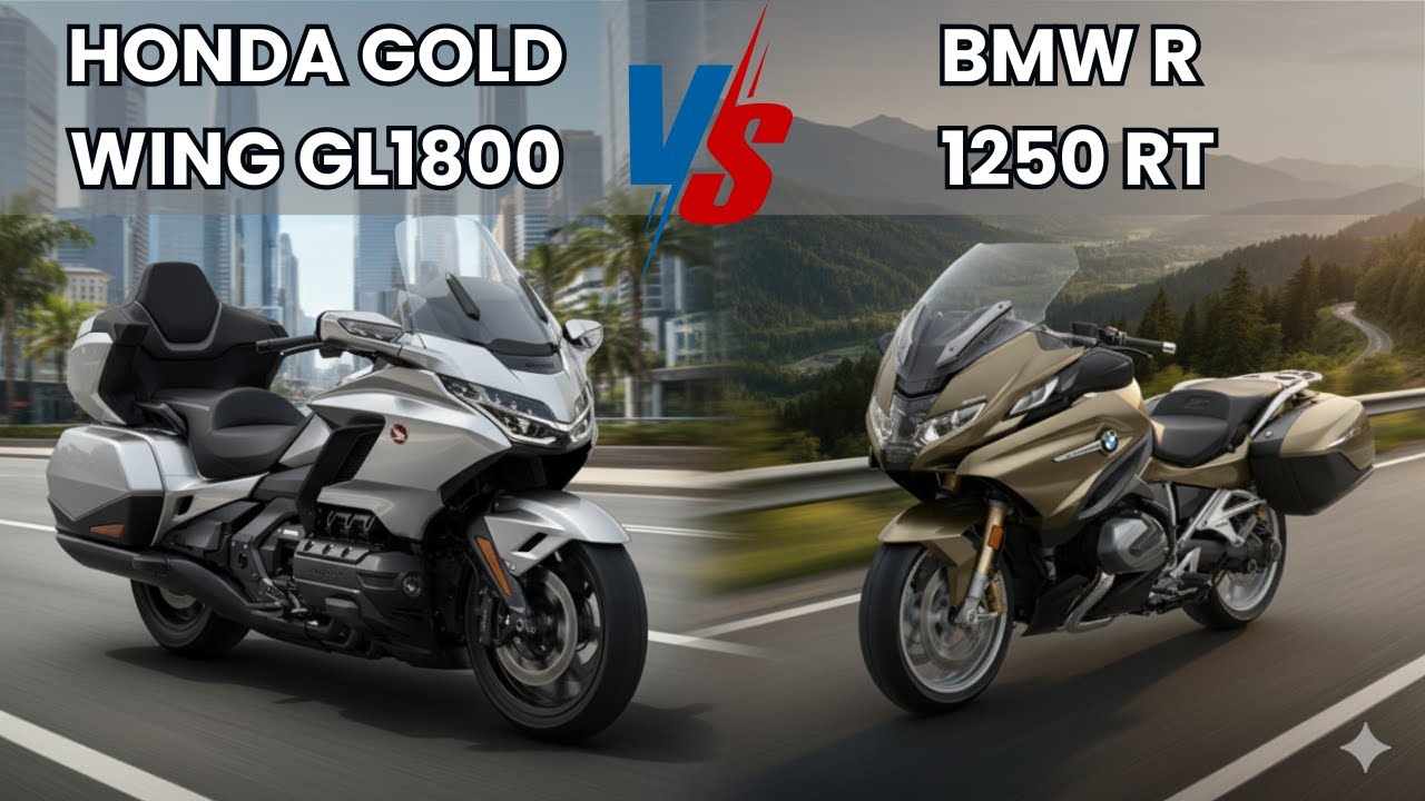 BMW R 1250 RT vs Honda Gold Wing: Ultimate Touring Bike Showdown 2025