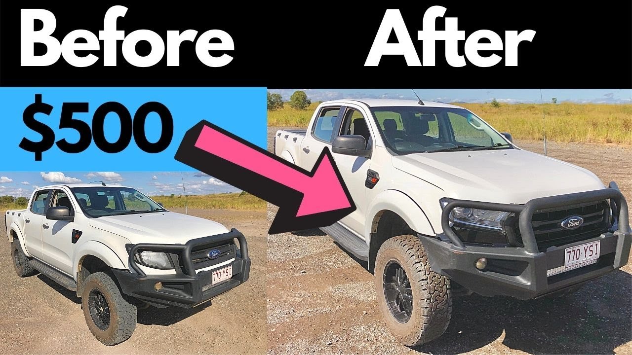 Переделка Ford Ranger PX в PX3 за 500 долларов, T6 в T7