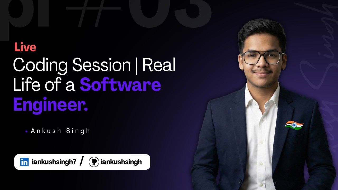 Life as a B.Tech Student | ❤️ Live Coding, Tech Talk & Software Engineering Prep (LIVE) | Day 3
