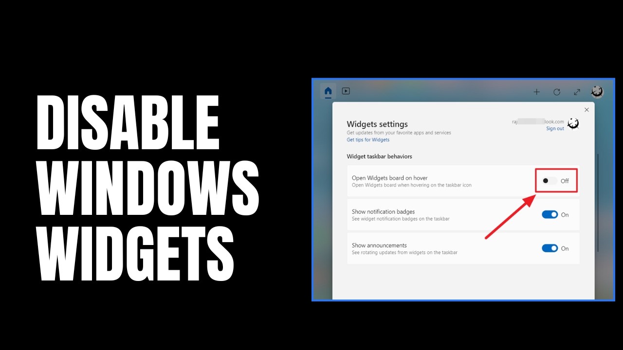 How To Disable Widgets In Windows 11 (2026) | Clean Up Taskbar Quickly