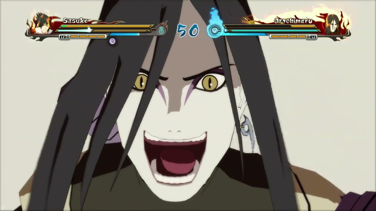 Sasuke (Taka) vs Orochimaru - Naruto Shippuden Ultimate Ninja Storm Revolution