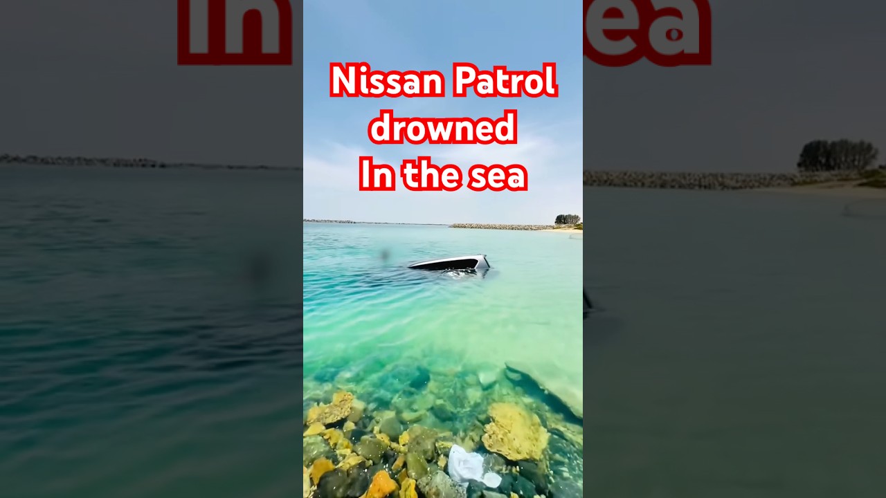 Nissan Patrol fully submerged &mdash; toughest recovery yet 🚨  #offroadrecovery #submerged  #nissanpatrol