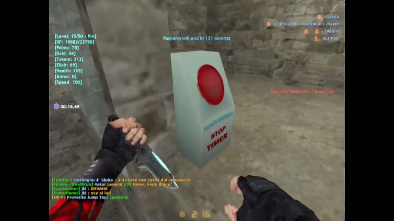 Counter Strike 1.6 | Fusion - Deathrun | Just get Angry with me while Watching...