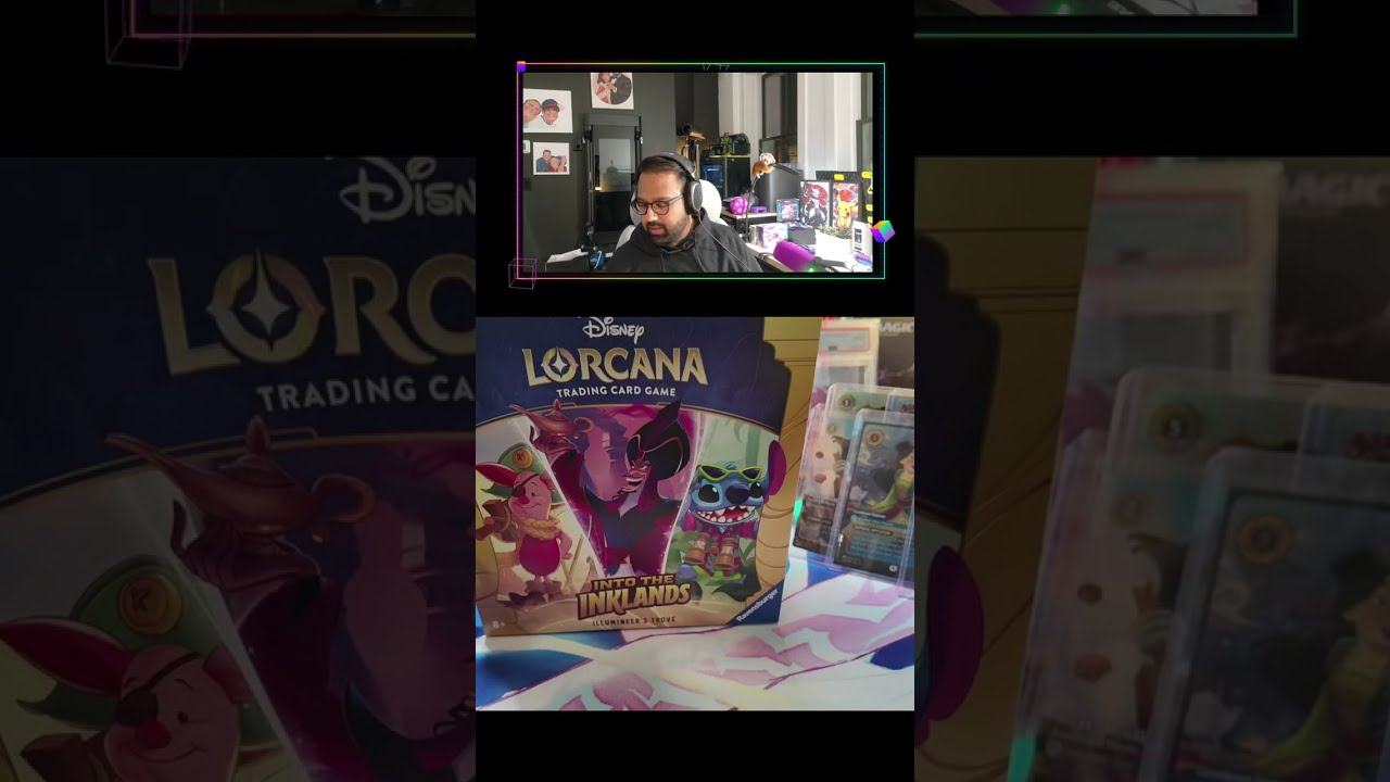 Lorcana Monday! The skies are enchanted with  packs in the store (Portrait)