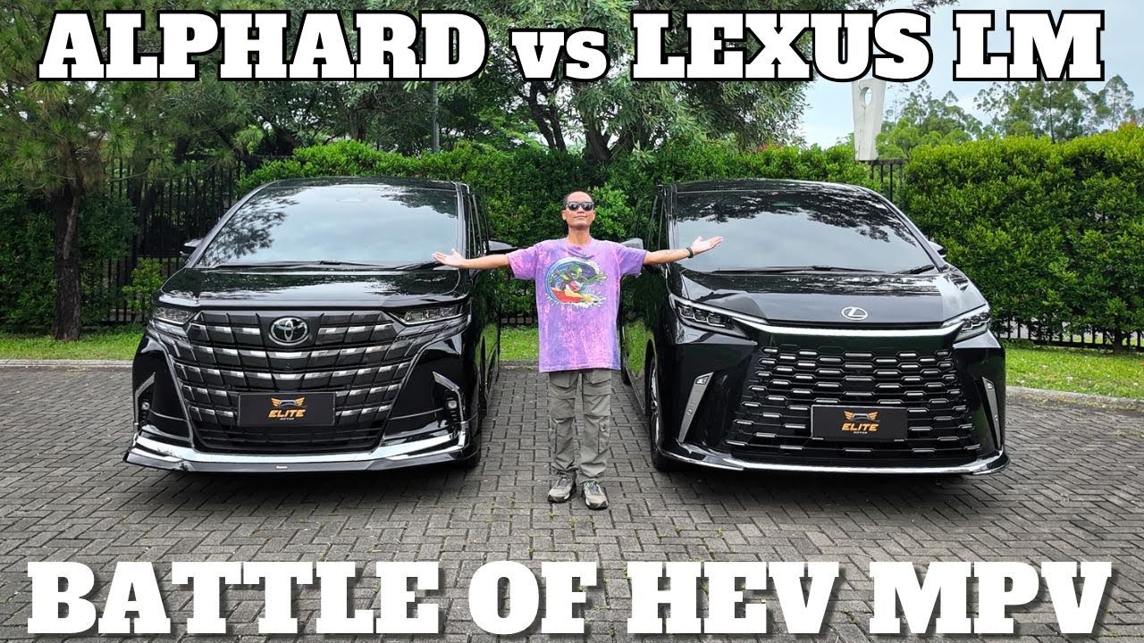 Battle of HEV MPV || Toyota Alphard vs Lexus LM