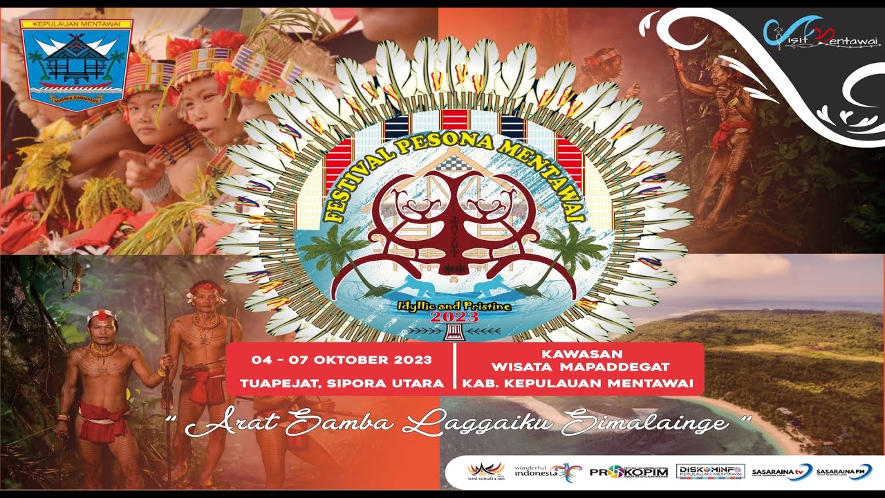 Festival Pesona Mentawai Hari Ke 3 Sesi Ke III, Desa Tuapejat, Kec. Sipora Utara