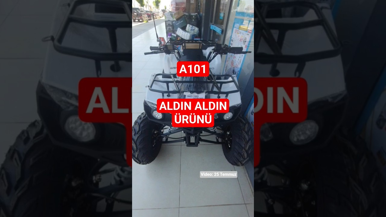 A101 ALDIN ALDIN &Uuml;R&Uuml;N&Uuml; #işbirliği #reklam yok #a101 #a101aldınaldın #aldınaldın #atv #motor