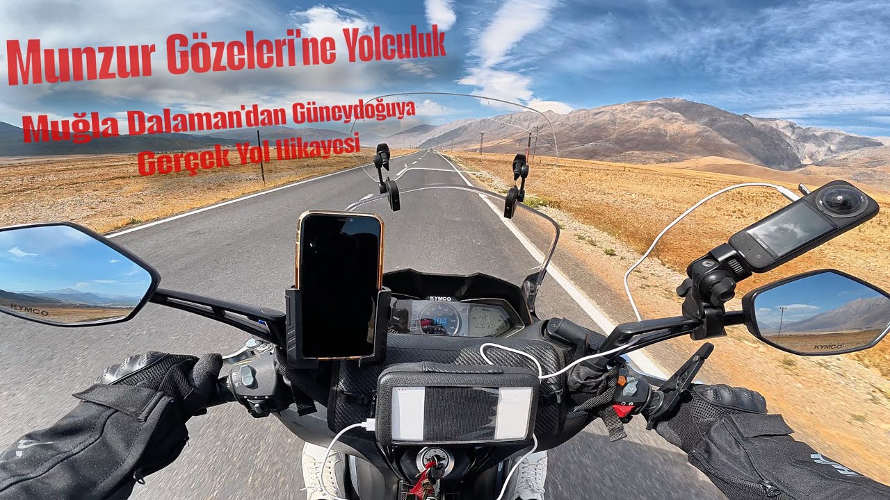 Part-2 | Munzur Gözeleri’ne Yolculuk | Bargini – Hozat – Ovacık  KYMCO Downtown 250i |