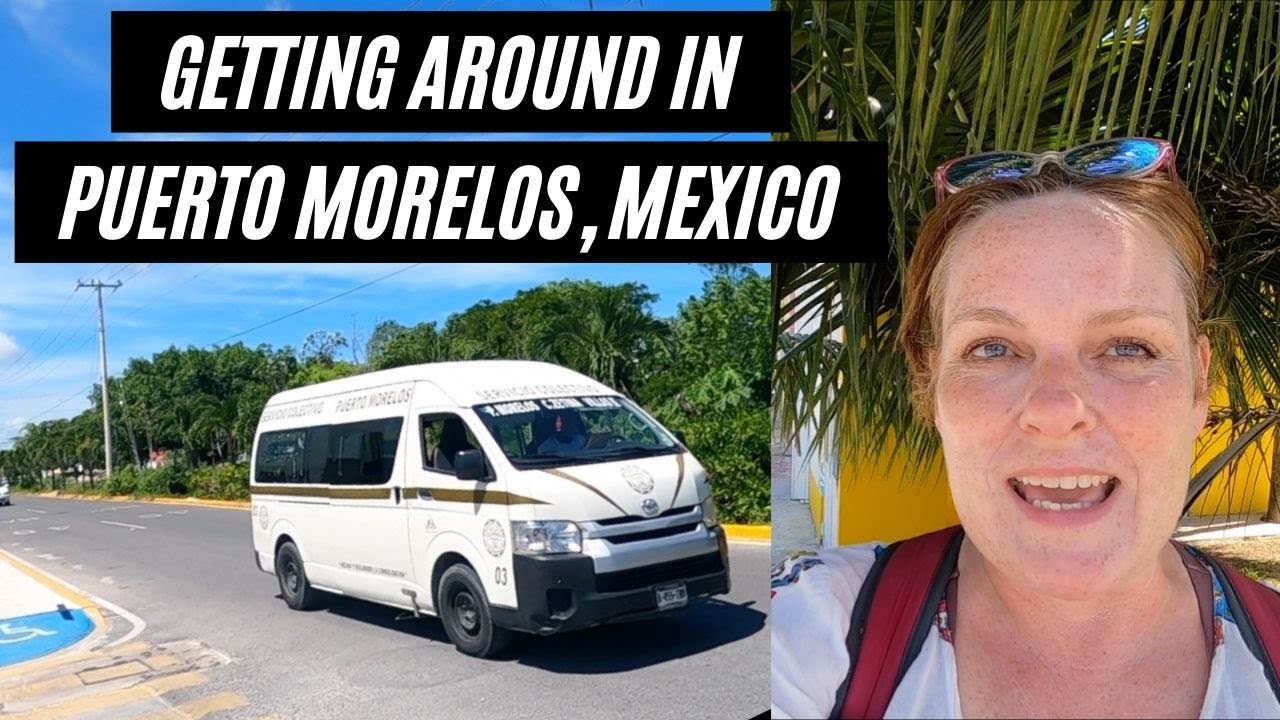 Getting around with the Colectivo in Puerto Morelos, Mexico