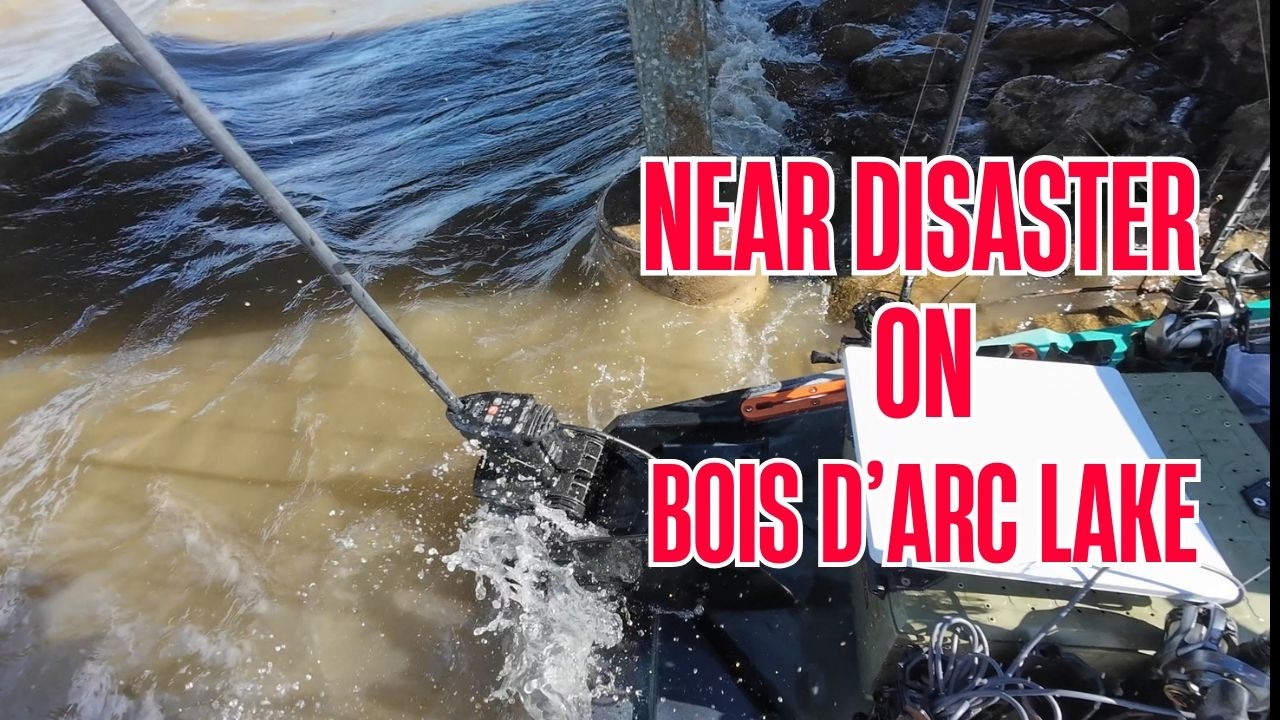 My Season Opener on Bois D'Arc Nearly Ended in Disaster | Texas Bass Nation Kayak Series