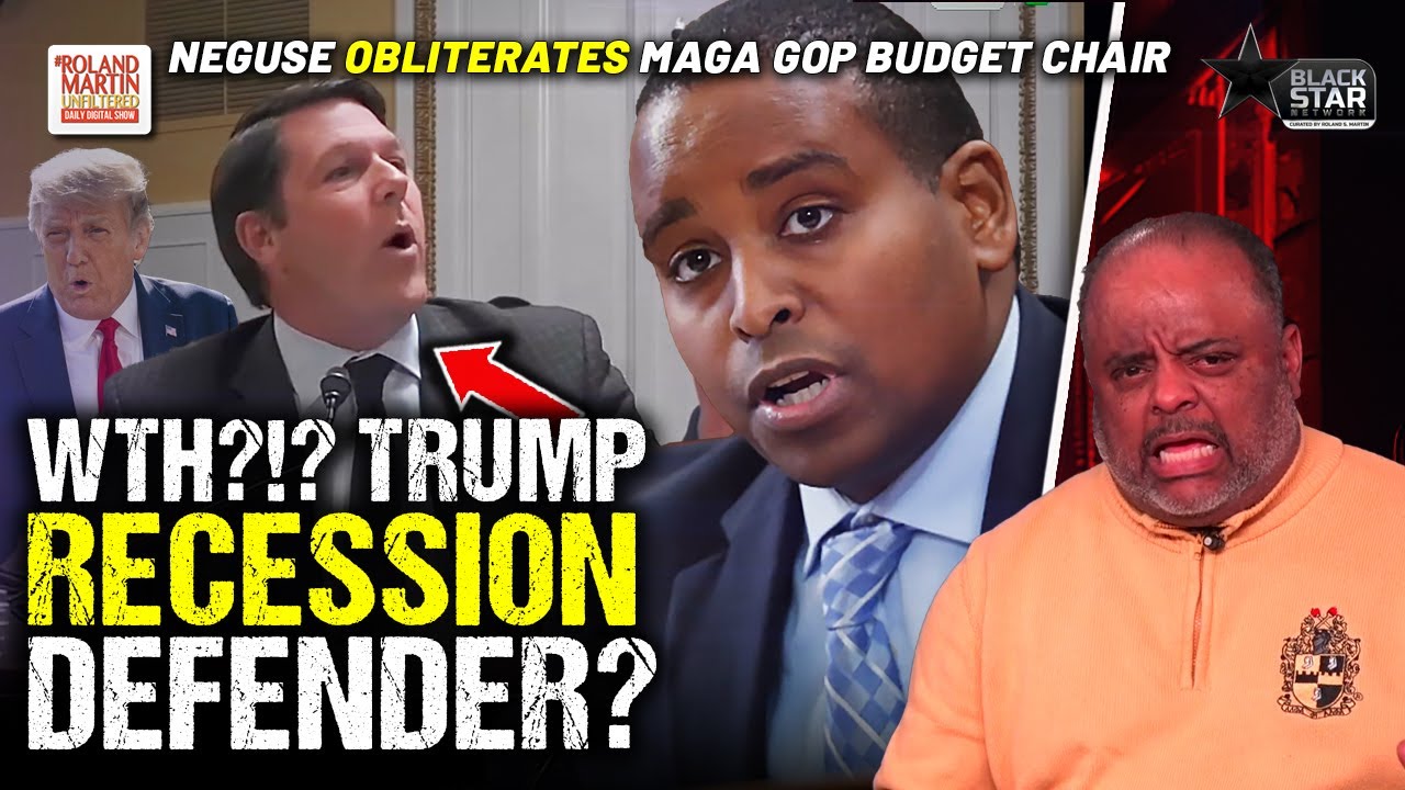 Joe Neguse DESTROYS Repub Budget Chair For Backing Trump as Stock Market PLUMMETS