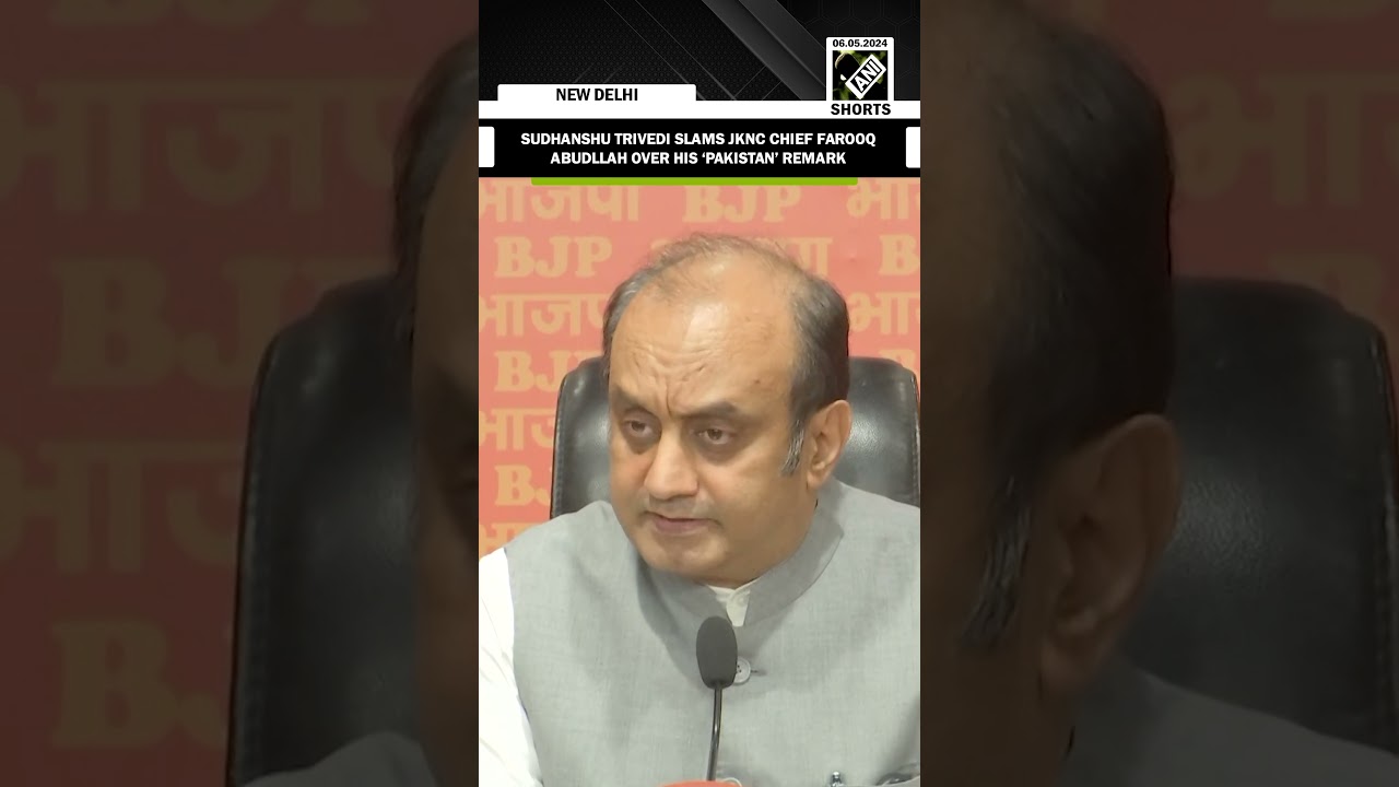 Sudhanshu Trivedi slams JKNC chief Farooq Abudllah over his &lsquo;Pakistan&rsquo; remark