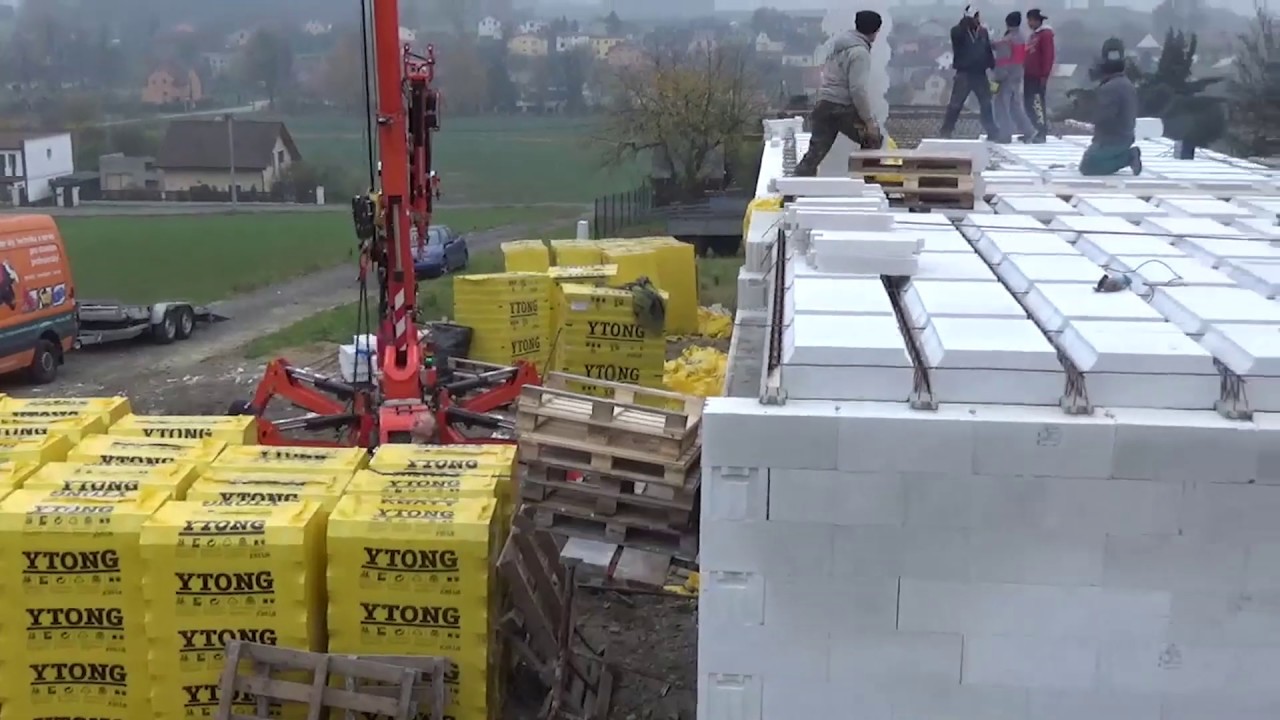 Bungalov z Ytongu 04: Příprava a betonování stropu