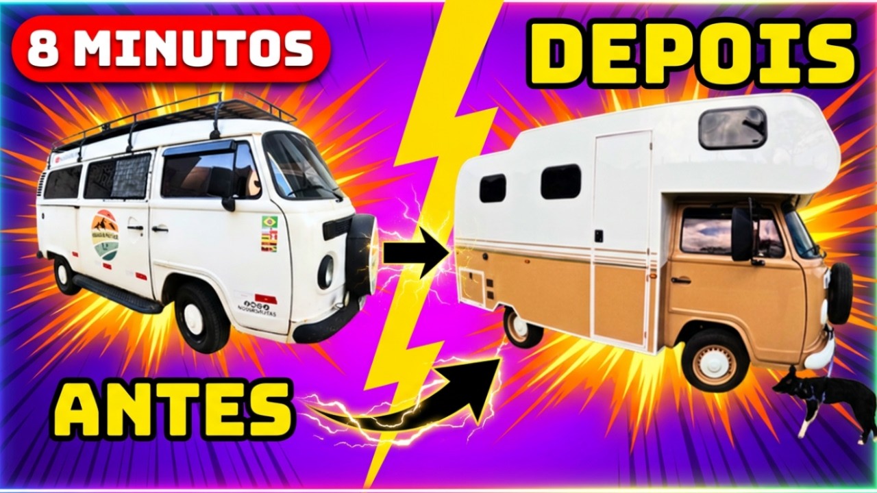 Do Clássico ao Selvagem, nasce a Kombi Safari mais bonita do Brasil