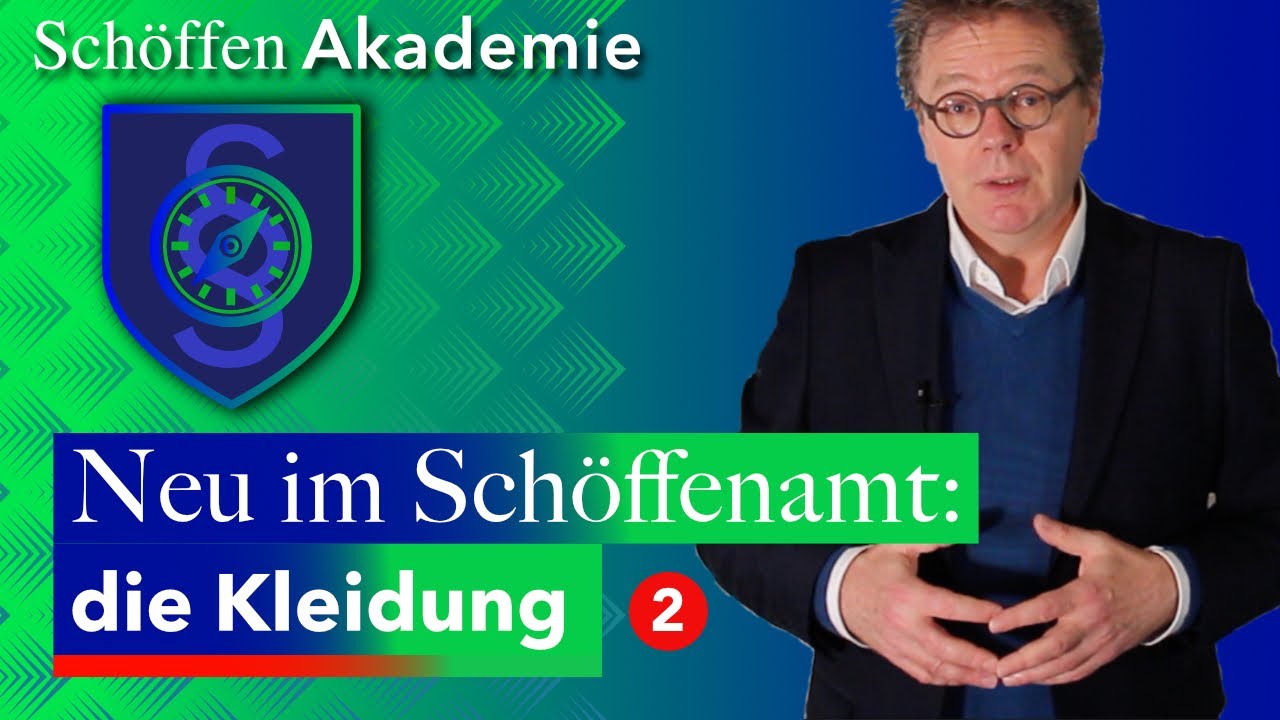 Neu gewählt ins Schöffenamt: die Kleidung (2)