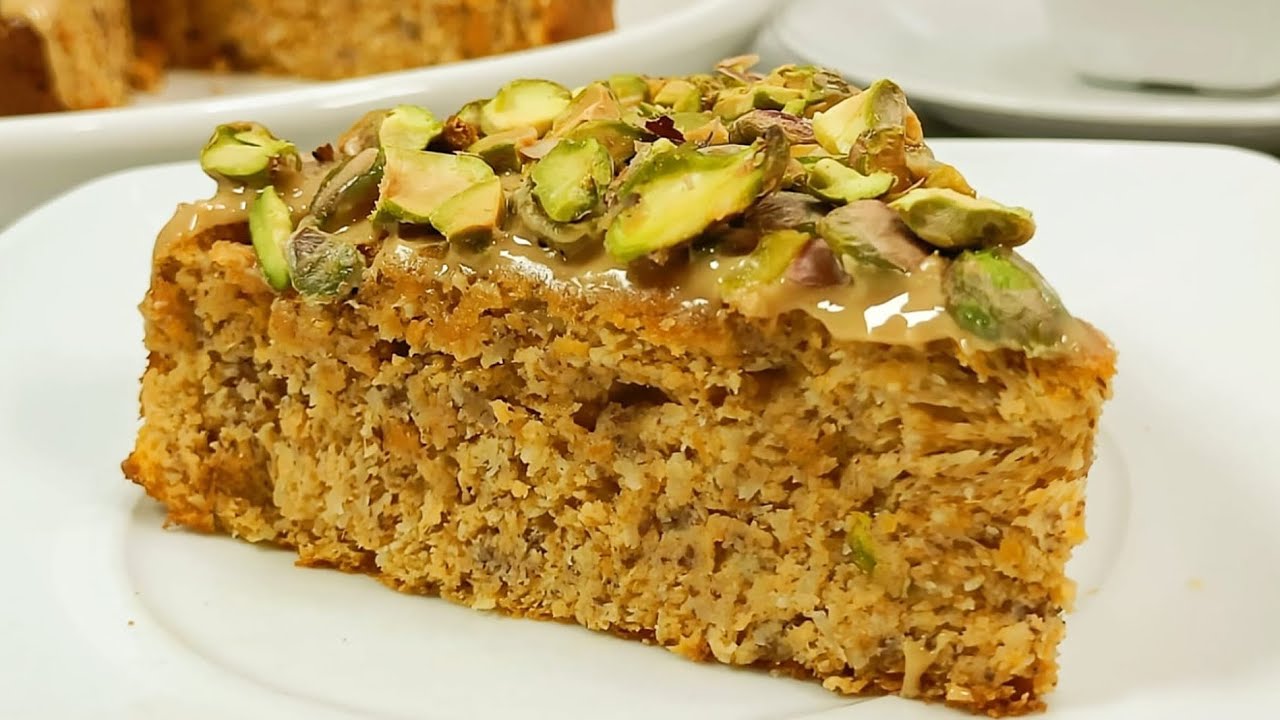 كيك بالبطاطا الحلوة بدون دقيق ولا سكر ولا غلوتين صحي ساهل بسيط لي كلاه عندي كيطلب المقادير خفيف جدا