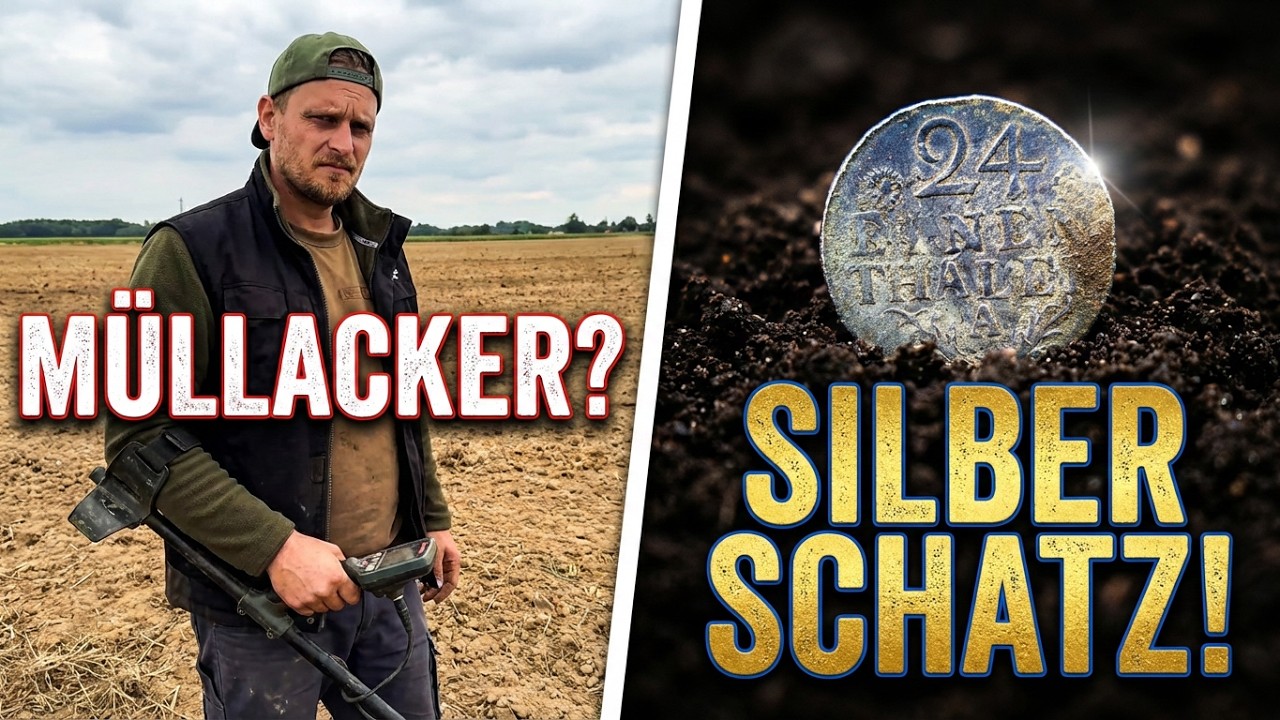 Schatzsuche auf dem Müllacker🌾Münzen und Relikte aus längst vergessener Zeit😮Bis der XP ORX brennt❗