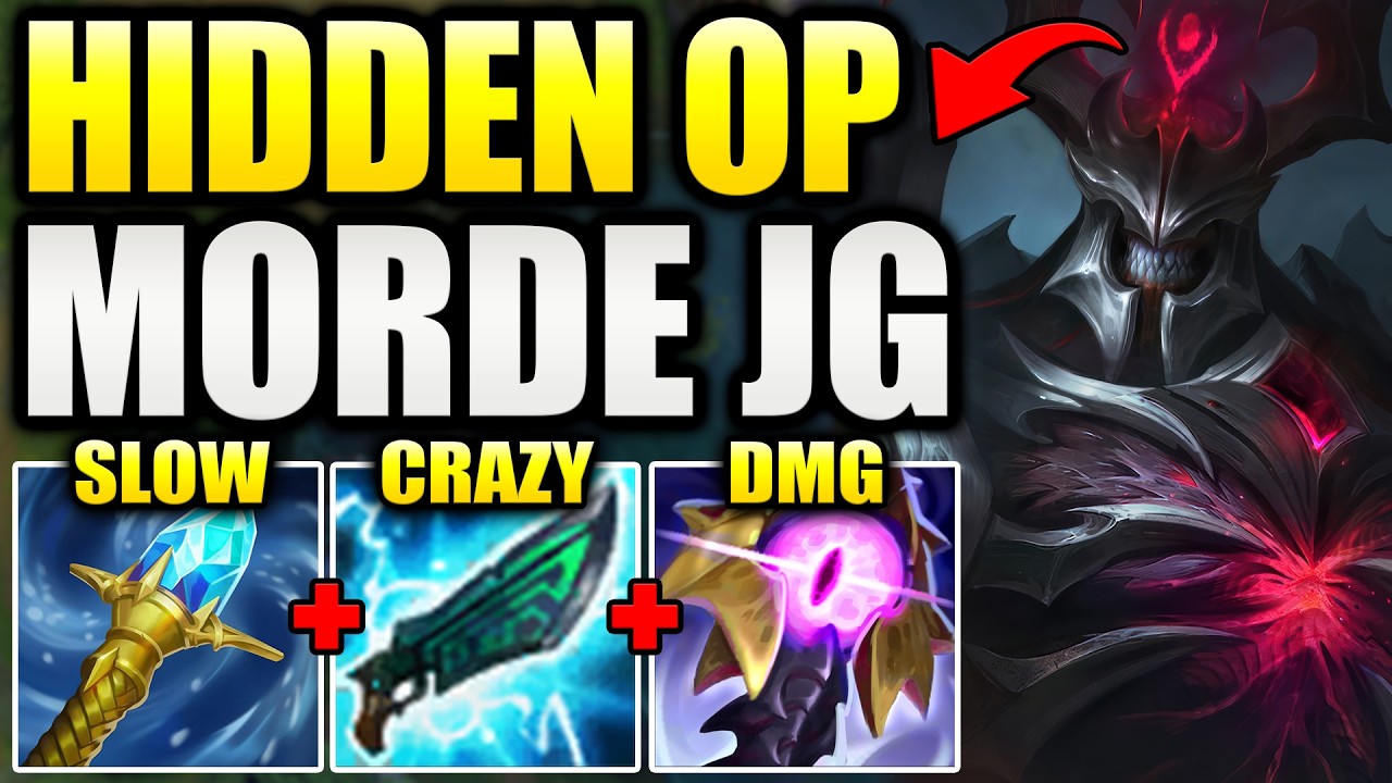 HOW TO EASILY CLIMB WITH MORDEKAISER JUNGLE! (Hidden OP)