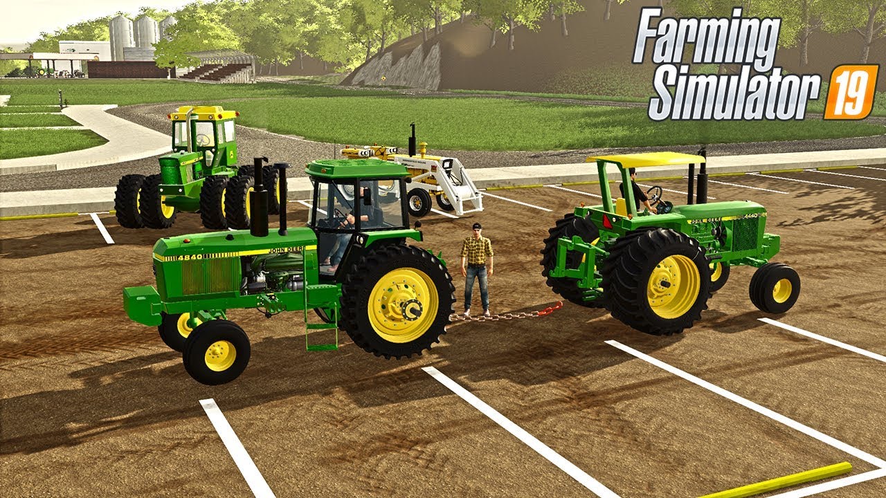 DRIVE YOUR TRACTOR TO SCHOOL DAY LEAD'S TO TRACTOR PULL | (ROLEPLAY) FARMING SIMULATOR 1980's