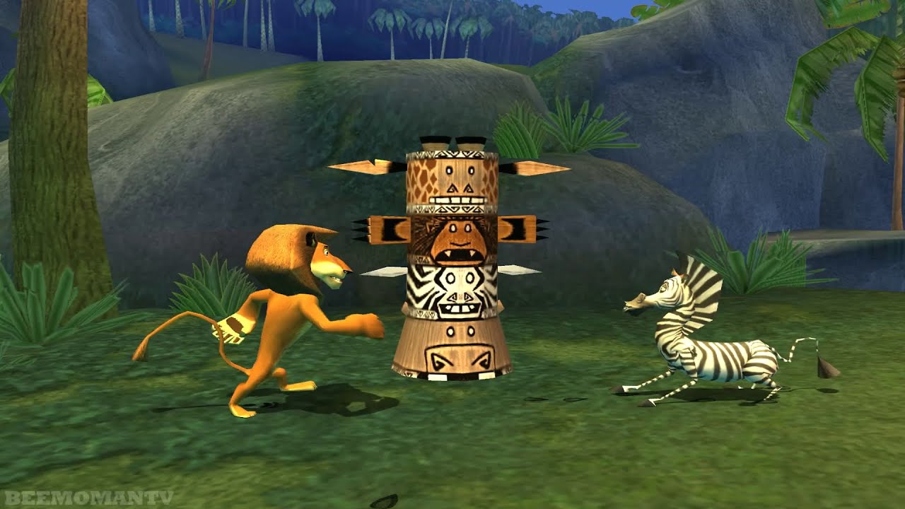 Madagascar Walkthrough Part 7 - Jungle Banquet