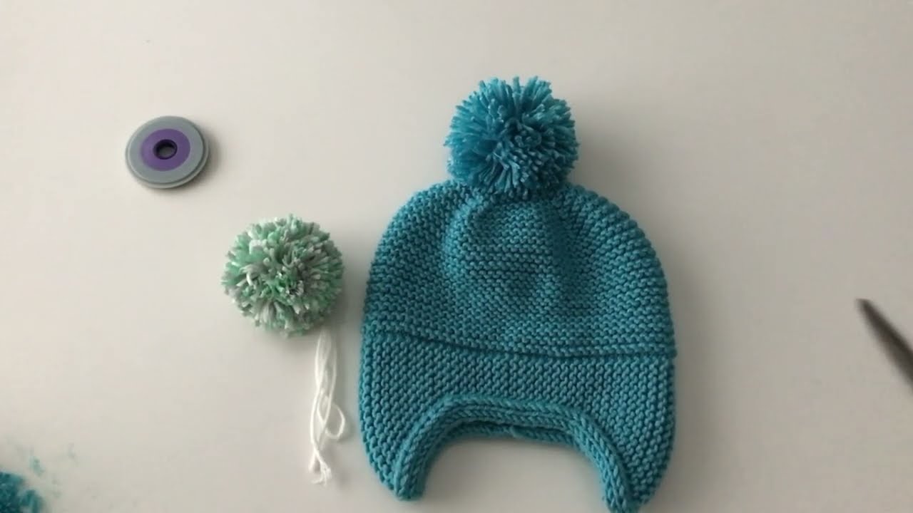 Detaylı aparatsız pratik, kolay ponpon yapımı tarifi #pompommaking (aparatlı)
