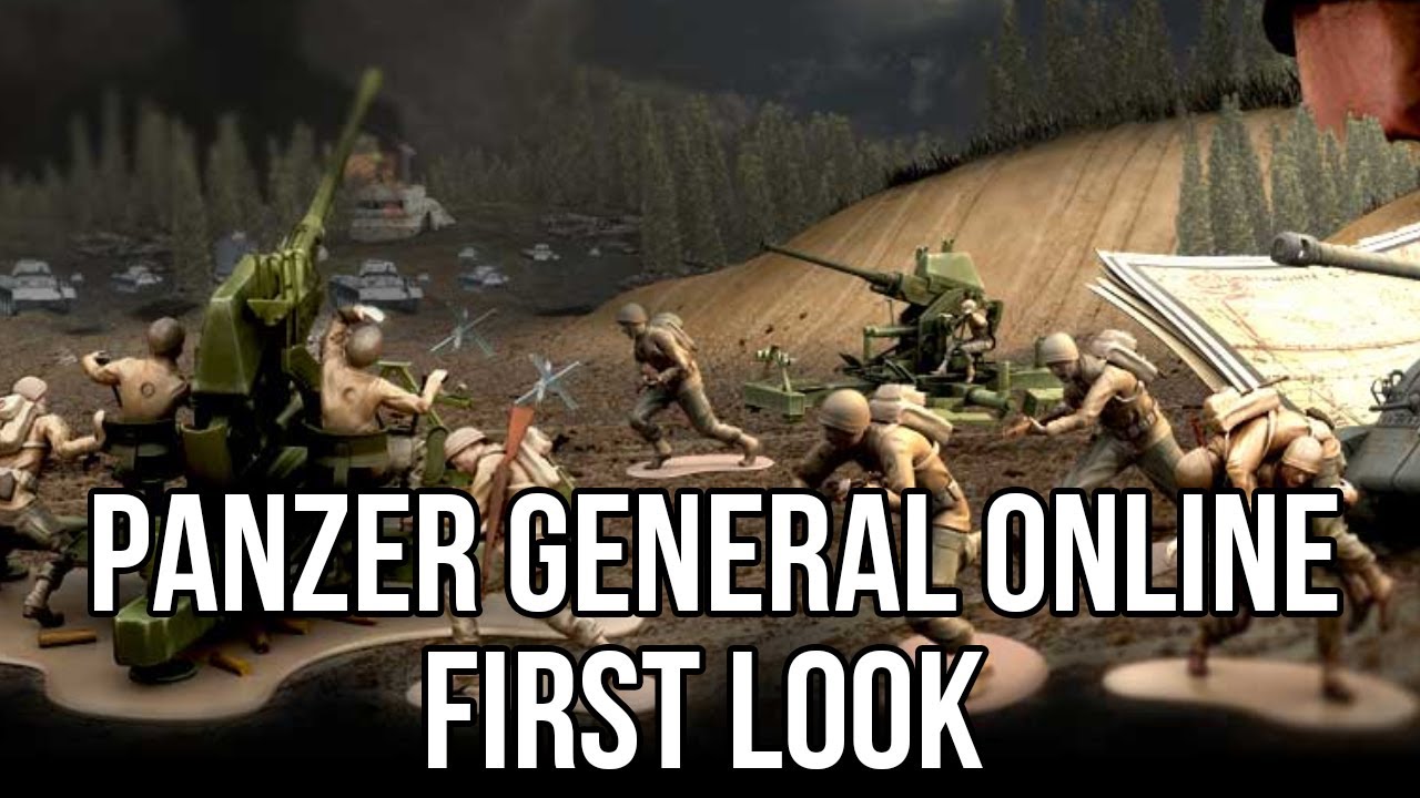 Panzer General Online (Free Strategy Game): Watcha Playin'? Gameplay First Look