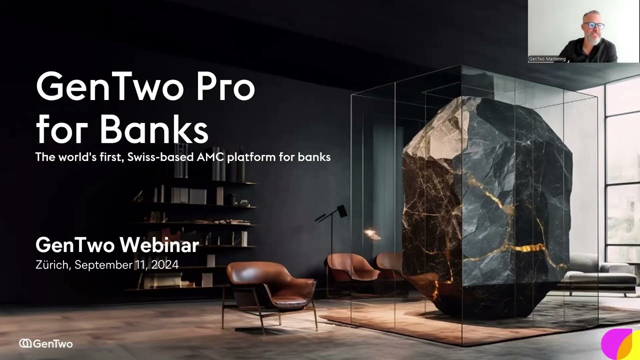 GenTwo Pro for Banks: The World's First Swiss-Based B2B AMC Platform for Banks