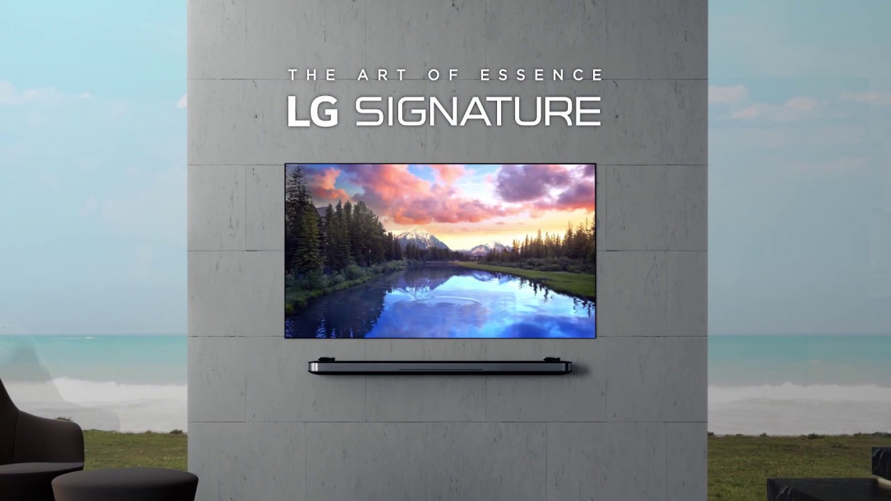 LG SIGNATURE OLED TV W - Vivid color to make every scene more real.