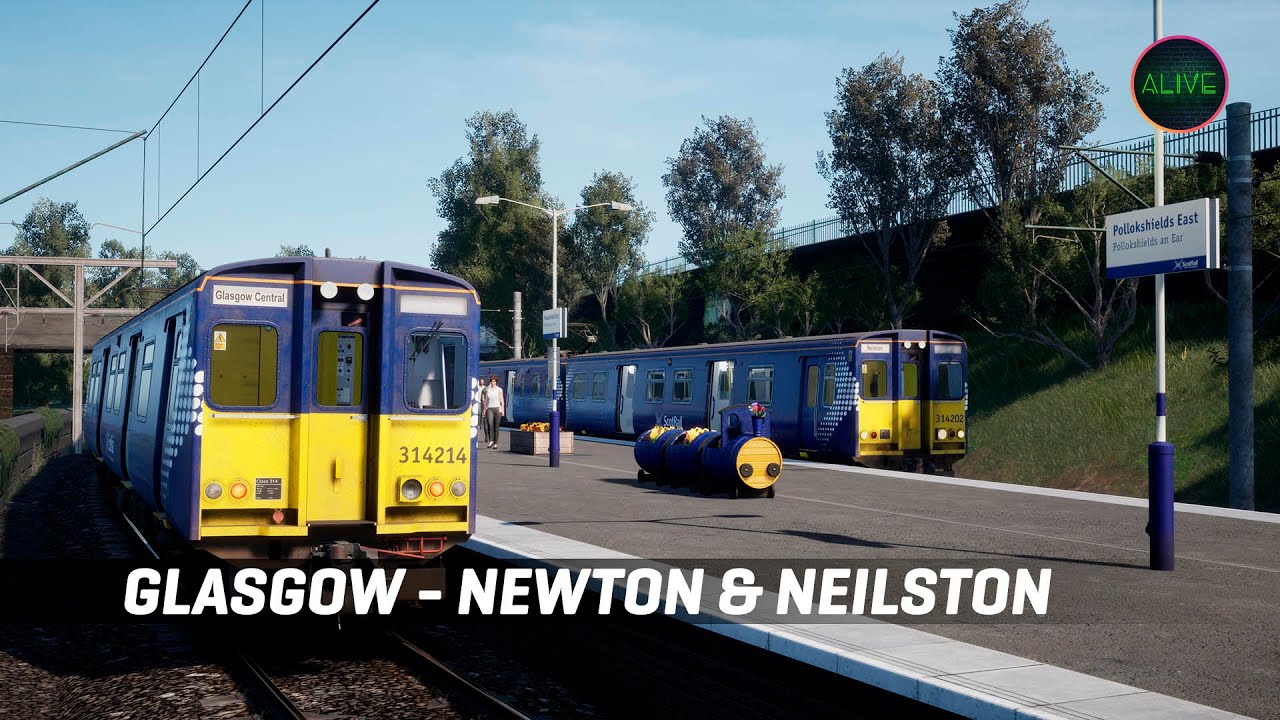 [TSW 2] GLASGOW - NEWTON & NEILSTON - ОБЗОР