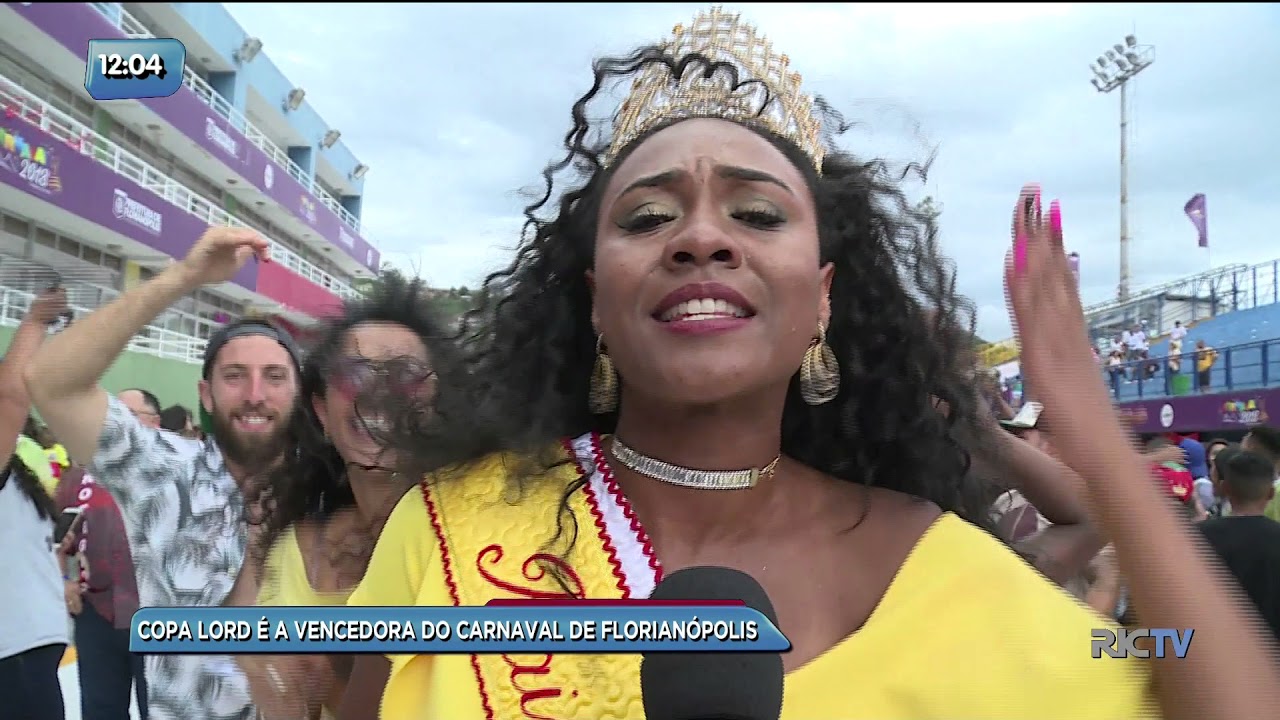 Desfile: Copa Lord é a grande vencedora do Carnaval de Florianópolis