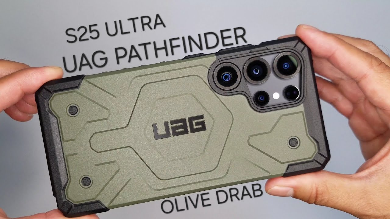 SAMSUNG GALAXY S25 ULTRA UAG PATHFINDER OLIVE DRAB CASE REVIEW