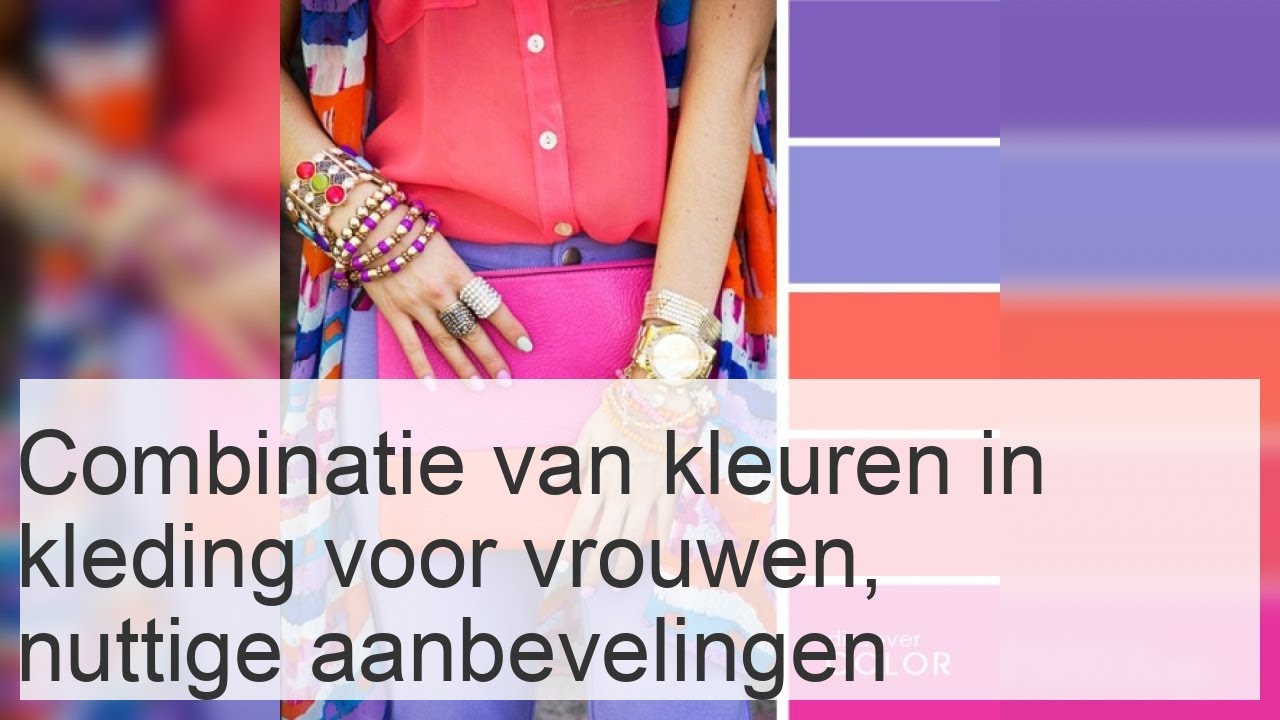 Kledingkleuren: handige tips