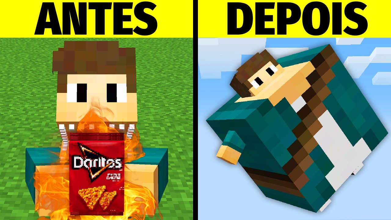 Comidas ILEGAIS do Minecraft