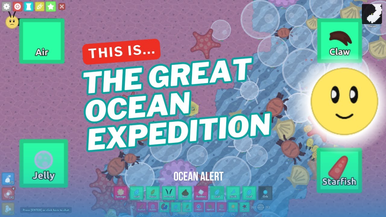 FLORR.IO THE GREAT OCEAN EXPEDITION!