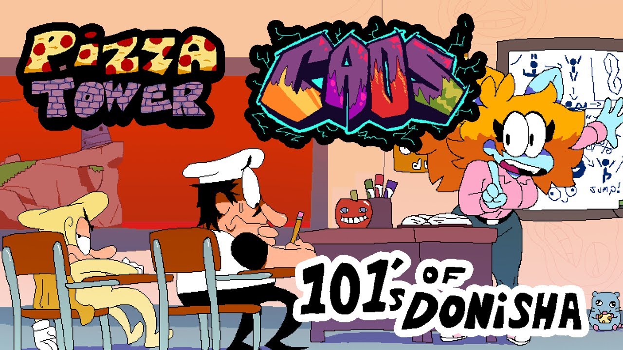 PIZZA TOWER – CAOS MOD. V1.1 | 101's of Donisha Update