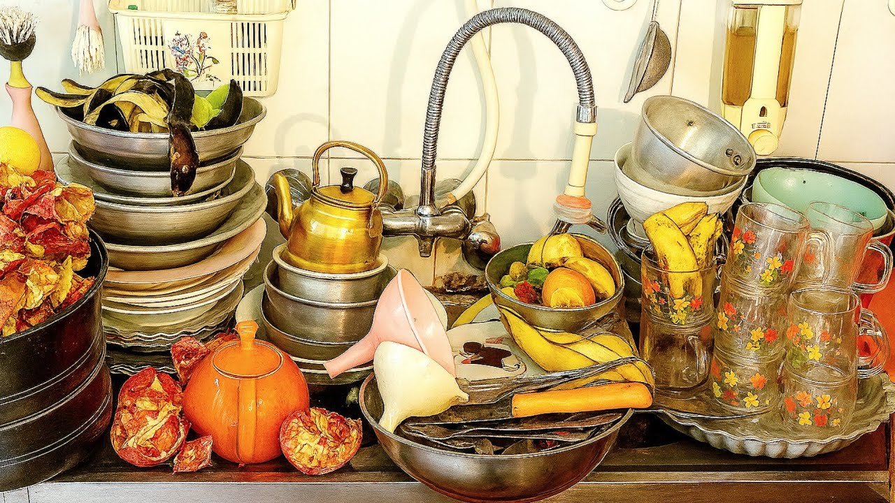 Dish Washing — Slow Cleaning That Feels Like Therapy