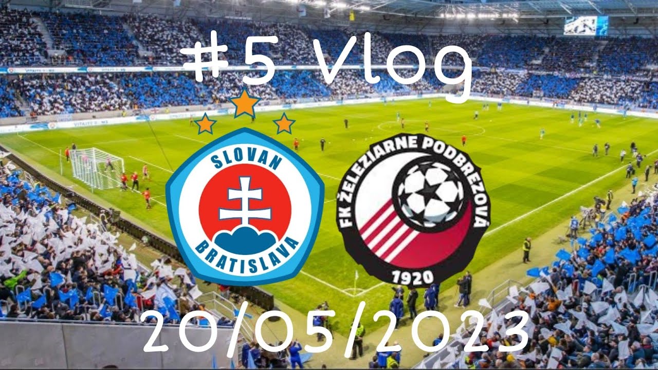 StadionVlog #05 - SK Slovan Bratislava 🆚 FK Železiarne Podbrezova (0:1) (20.05.2023)