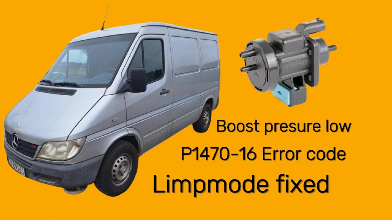 the complete Mercedes sprinter 903 turbo system  stater pack (fix limp mode)