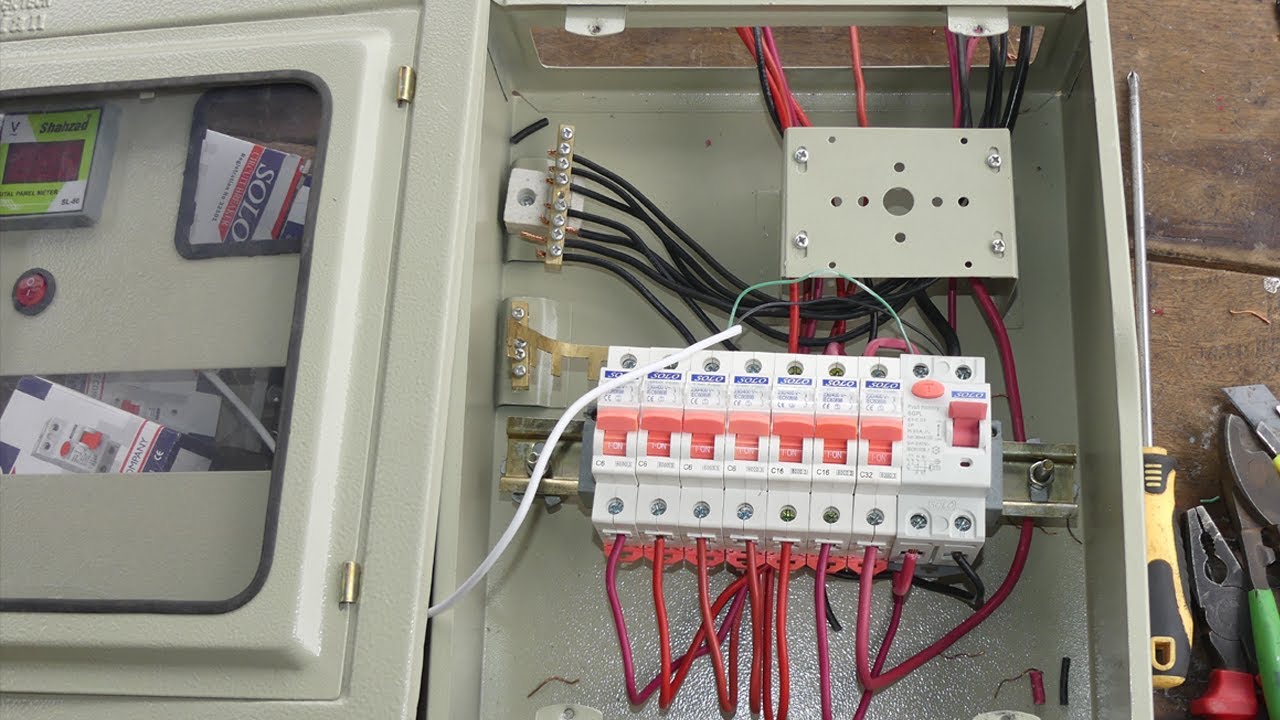Connection of Electric Panel Board