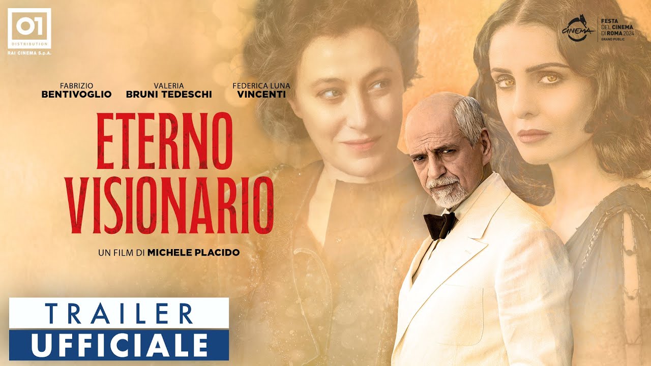 ETERNO VISIONARIO di Michele Placido (2024) - Trailer Ufficiale HD