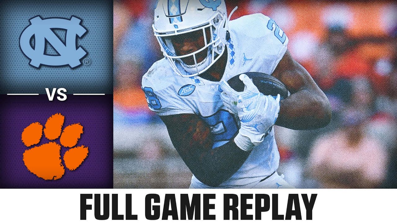 North Carolina vs. Clemson Full Game Replay | 2023 ACC Football