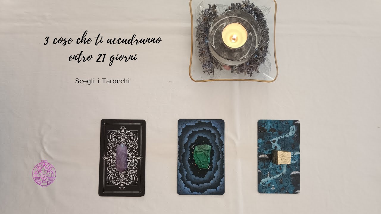 🎁✨ 3 cose che ti accadranno nei prox 21 giorni 🔮 Scegli i tarocchi