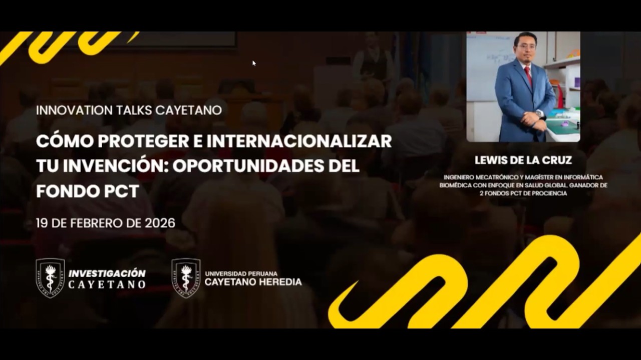 Innovation Talks Cayetano - 19 de febrero